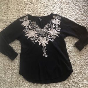 Bohemian Chic lightweight thermal top